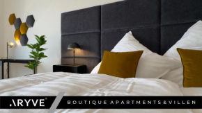 ARYVE Boutique-Apartment DRESDNER PENTHOUSE mit Dachterrasse - Tiefgaragenstellplätze - Design-Interieur